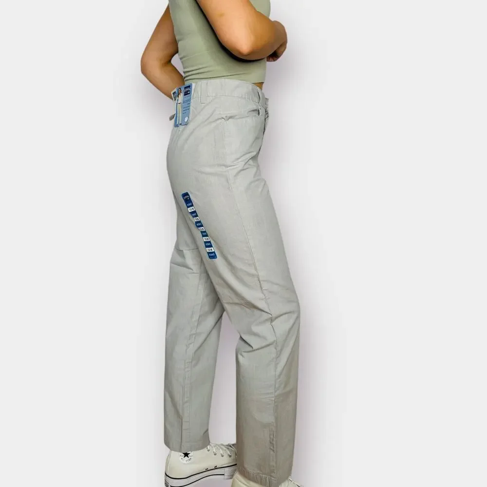 2000s Riders‎ casuals Gray Window Pane Slacks